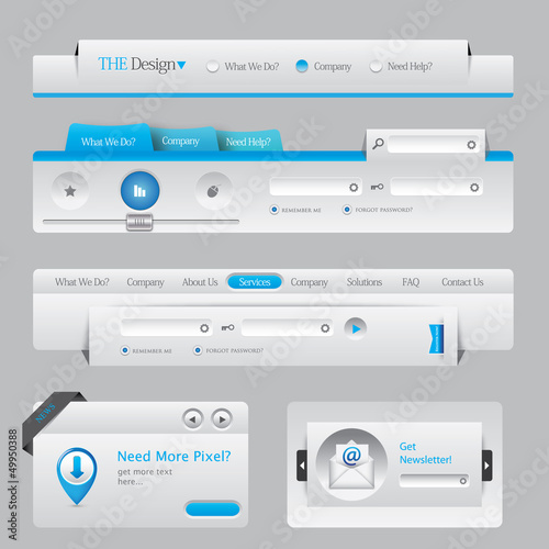 Web Design Navigation Elements 06