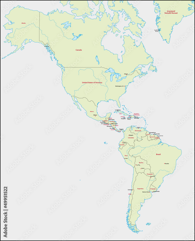 Obraz premium Amerika