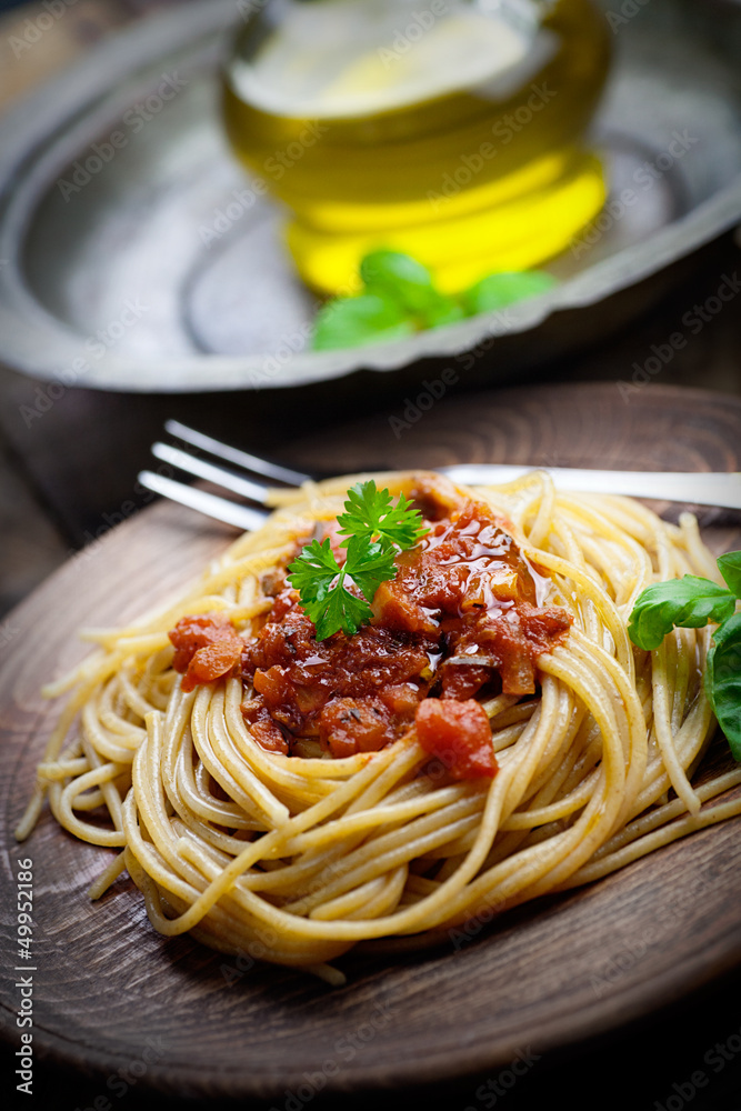 Pasta with tomato sauce Pasta with tomato sauce