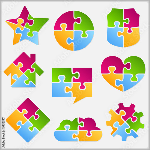 Different Puzzle Objects