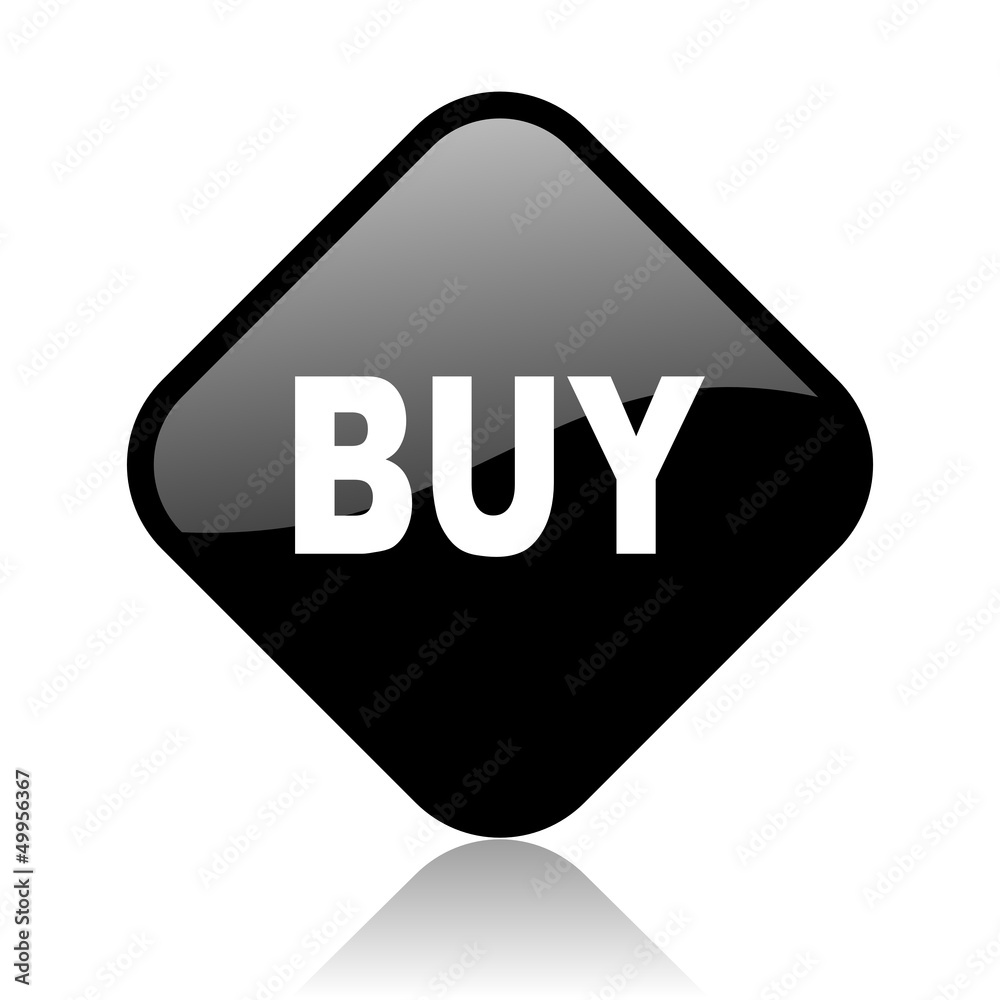 buy black square glossy internet icon buy black square glossy internet icon