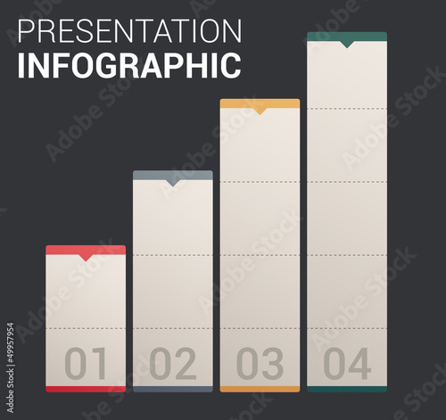 Modern soft color Design template / infographics