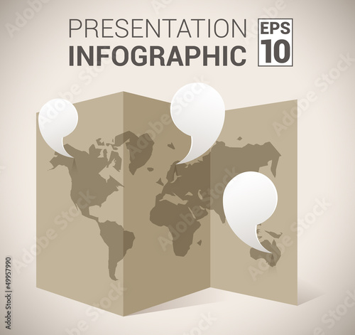 Modern soft color Design template / infographics