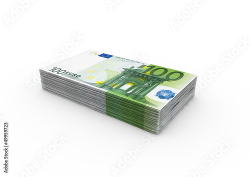 Ein Bündel 100€ Noten