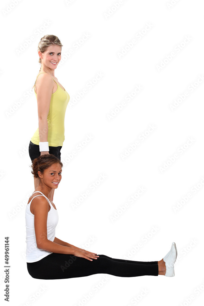 women doing exercises women doing exercises