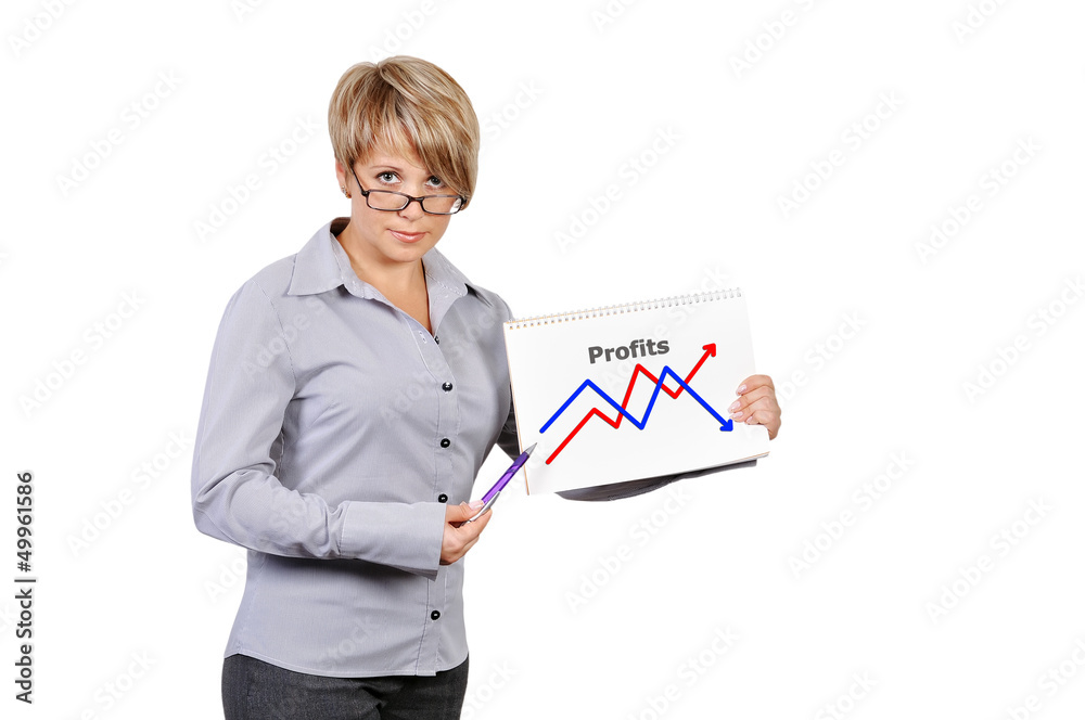 woman holding a placard woman holding a placard