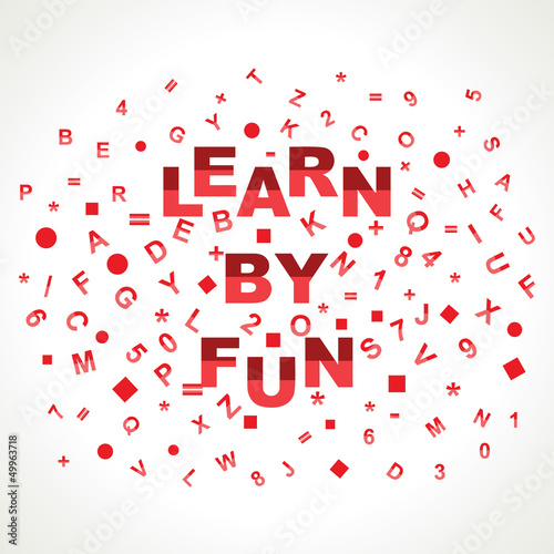 Learn By Fun word with in alphabets