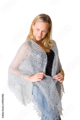 girl in a tippet
