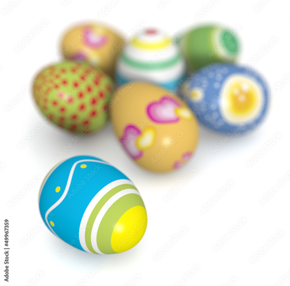 Easter colorfull Eggs