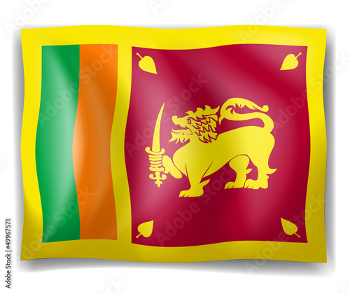 Flag of Sri Lanka