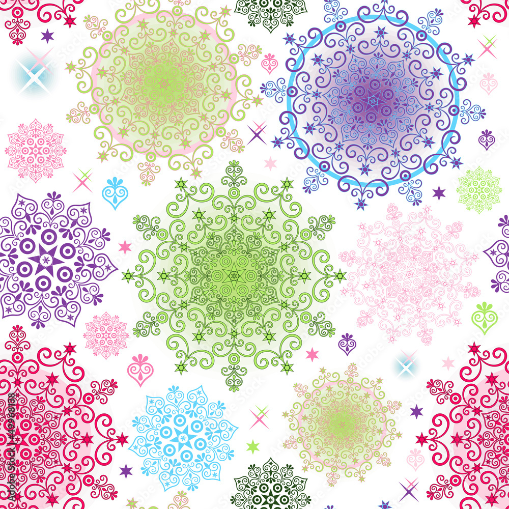 Seamless colorful pattern Seamless colorful pattern