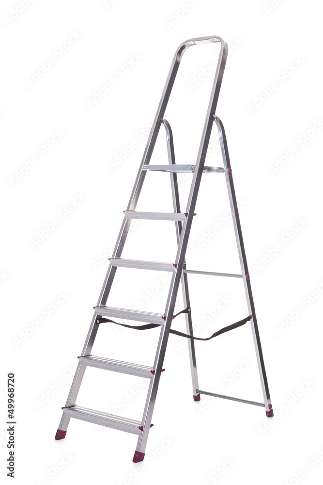 Photo of aluminum ladder Photo of aluminum ladder