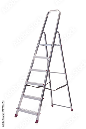 Photo of aluminum ladder