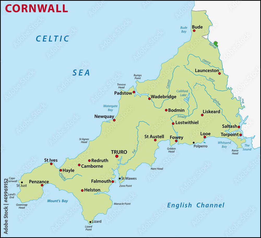 Obraz premium Cornwall