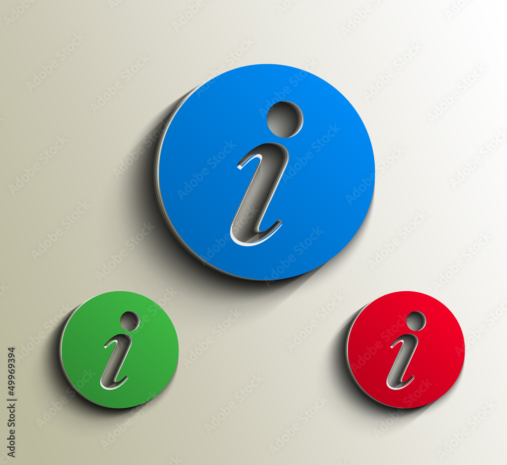 vector information web icon design element. vector information web icon design element.
