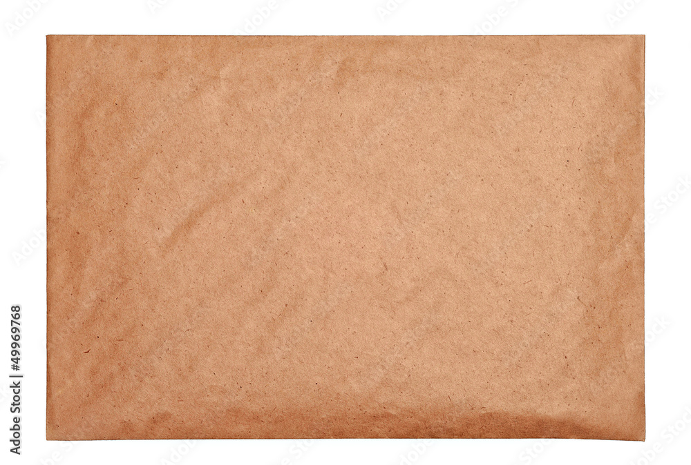 Empty brown envelope