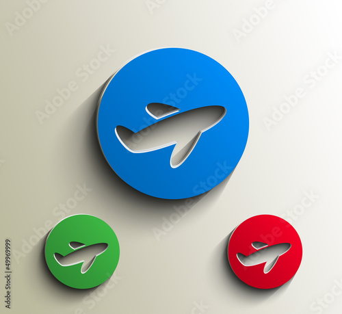 airplane icon design