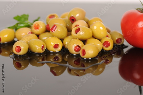 stuffed green olives