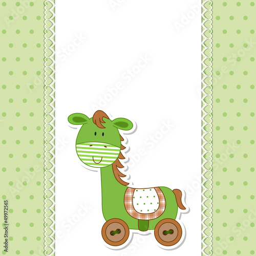 Baby Horse - Cavallino - Place your text