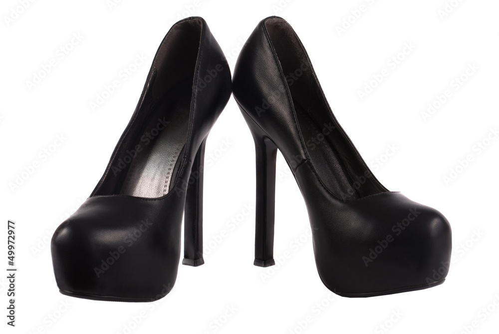 High heels black shoes High heels black shoes