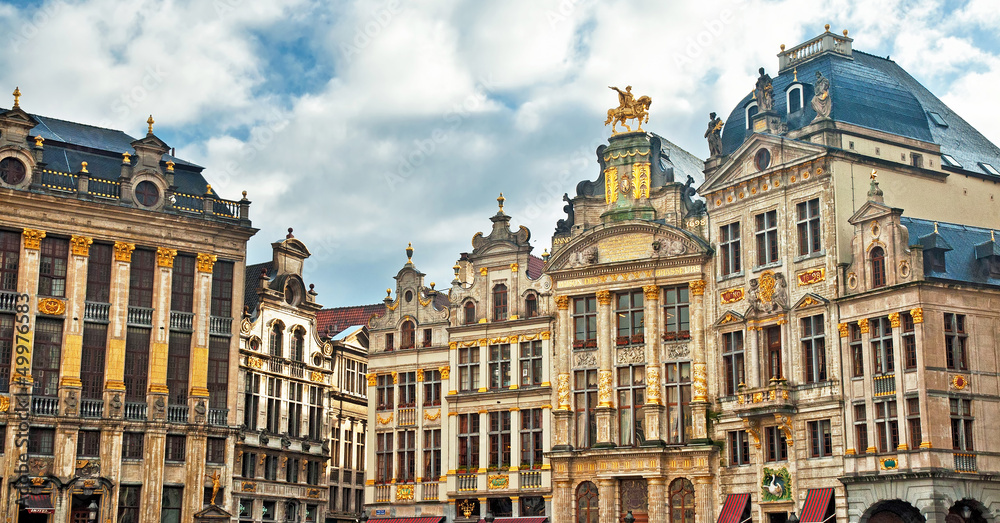 Grand Place or Grote Markt in Brussels. Belgium