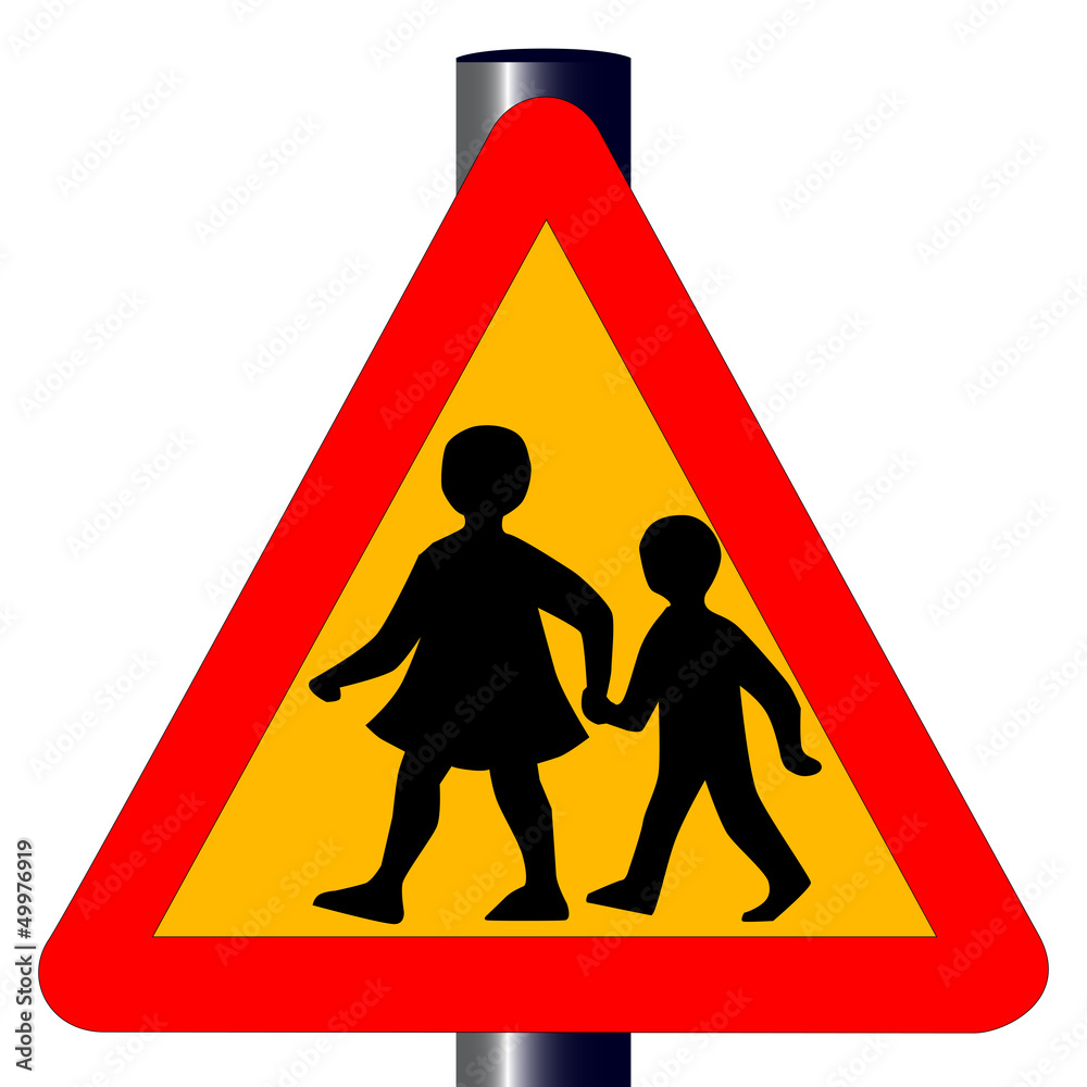 Children Crossing Traffic Sign