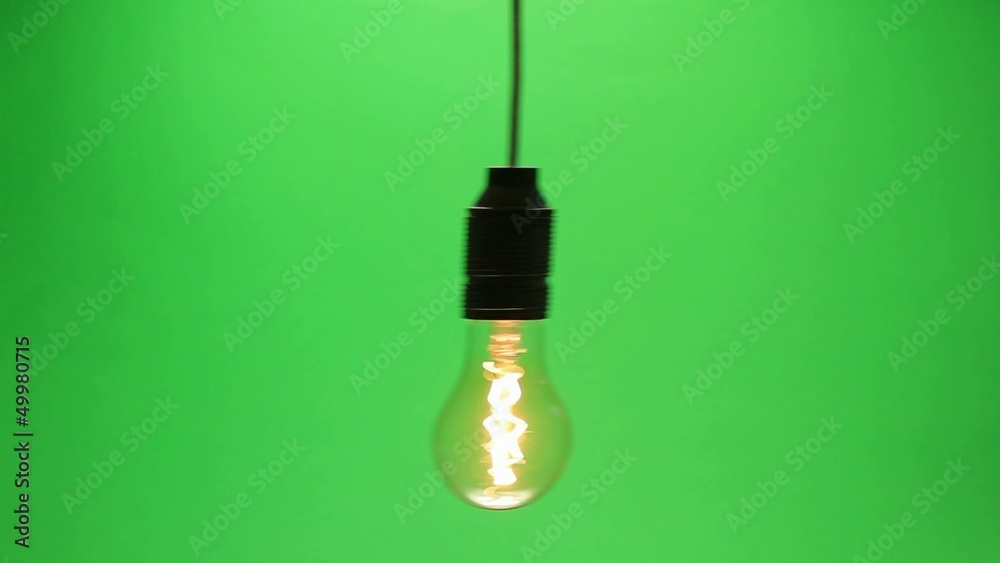 transparent light bulb swing in loop transparent light bulb swing in loop