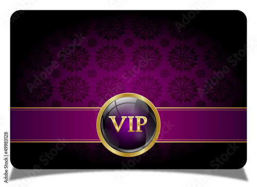 Red vip card