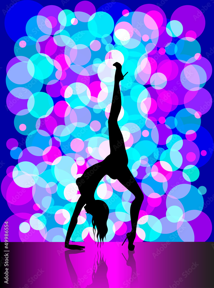 Sexy pole dancer Sexy pole dancer