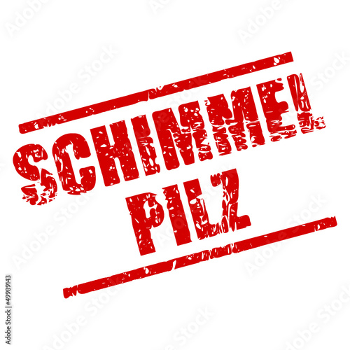 stempel eckig schimmelpilz I