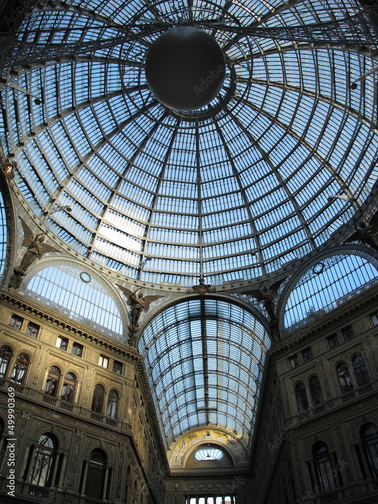 Ceiling of Galleria del Plebiscito (Mall) - Naples Ceiling of Galleria del Plebiscito (Mall) - Naples