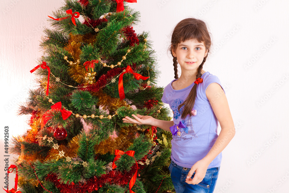 girl , Christmas