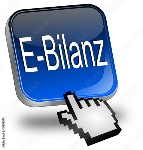 E-Bilanz Button mit Cursor