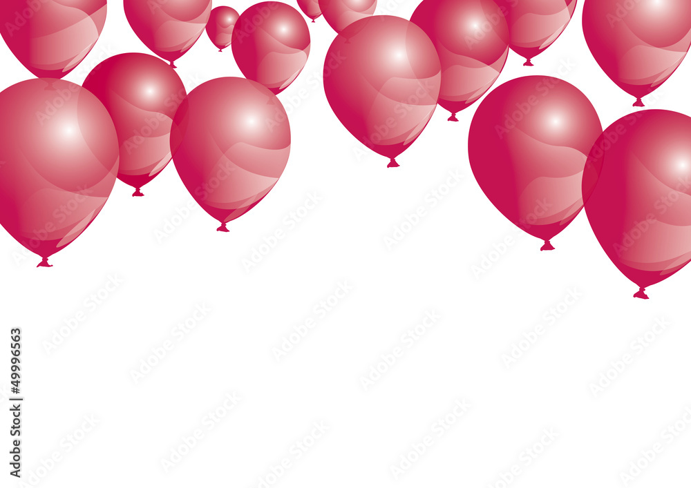 Liebe, Ballons, Himmel, Party, Fest, Geburtstag