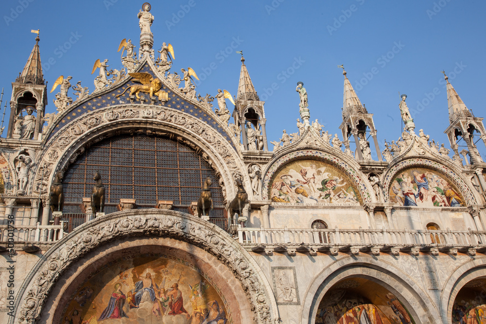 Glimpse of Basilica of Saint Mark - Venice