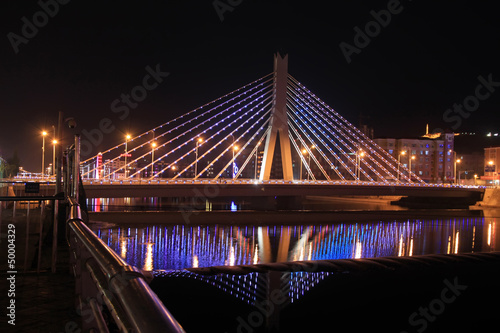 bridge night scenery