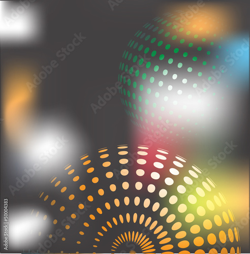 abstract background with halftones. vector illustration.