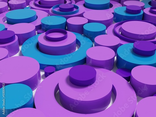 Arrangement of cylinders