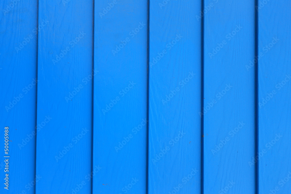 Fototapeta premium Blue wood wall