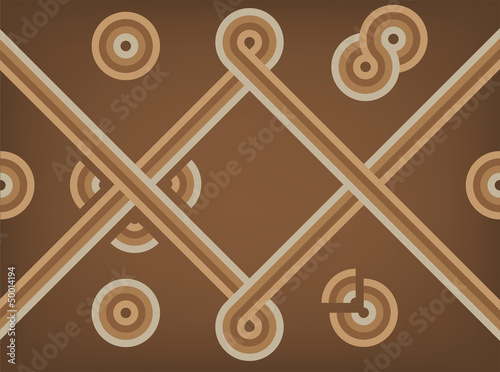 Abstract retro background
