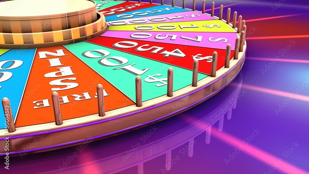 Show game wheel