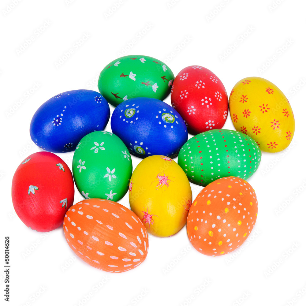 Colored Easter Eggs Colored Easter Eggs