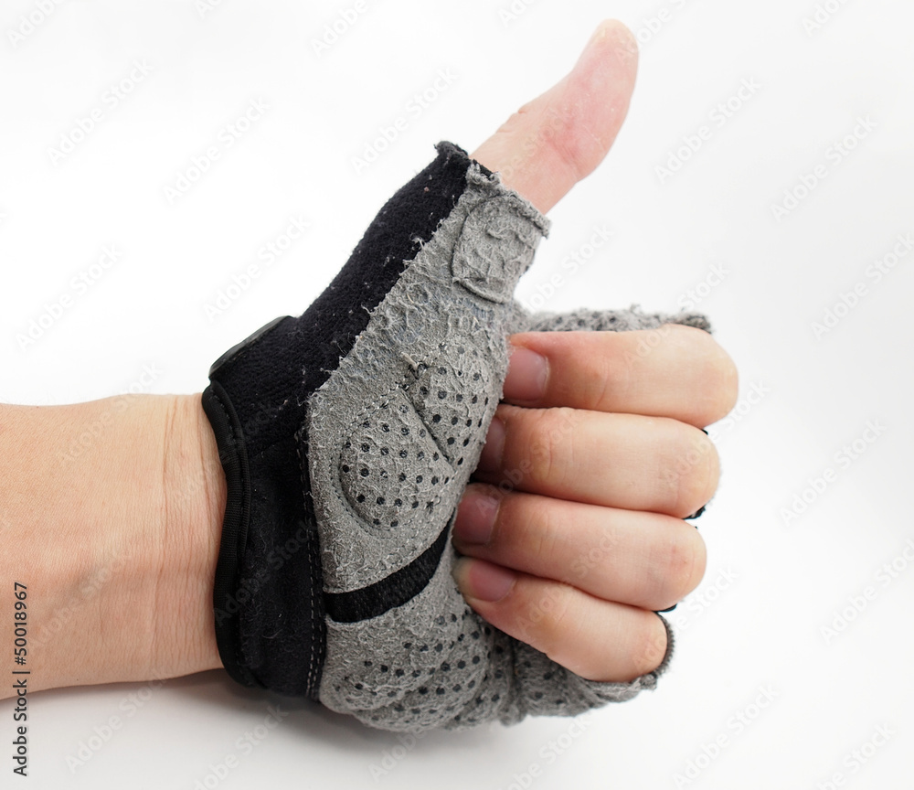 Obraz premium Thumb up hand sign