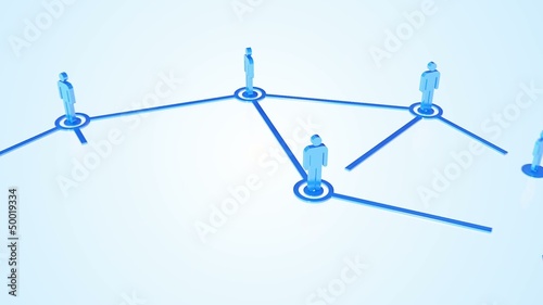 social Network animation