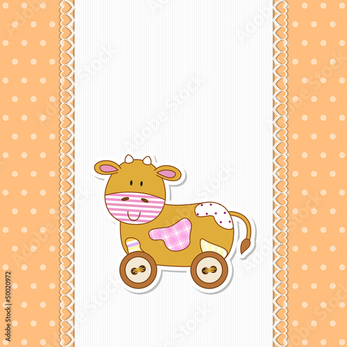 Baby Cow - Mucca - Place your text