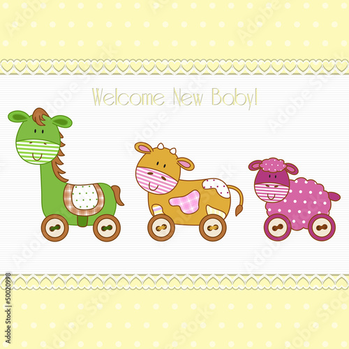 Baby - Horse, Cow, Sheep - Welcome new baby!