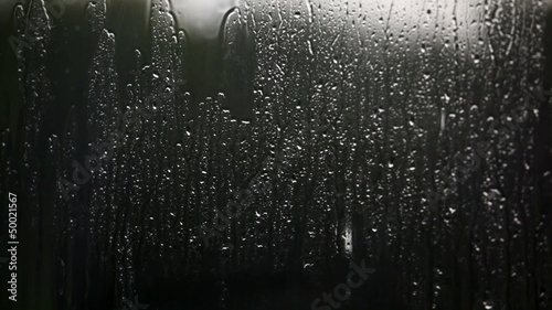 rain on window