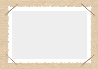 photo album with frame