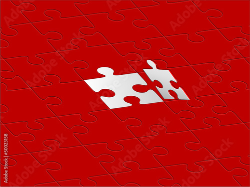 Puzzle Hintergrund rot