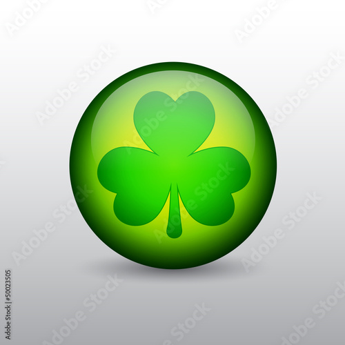 Abstract background with clover
